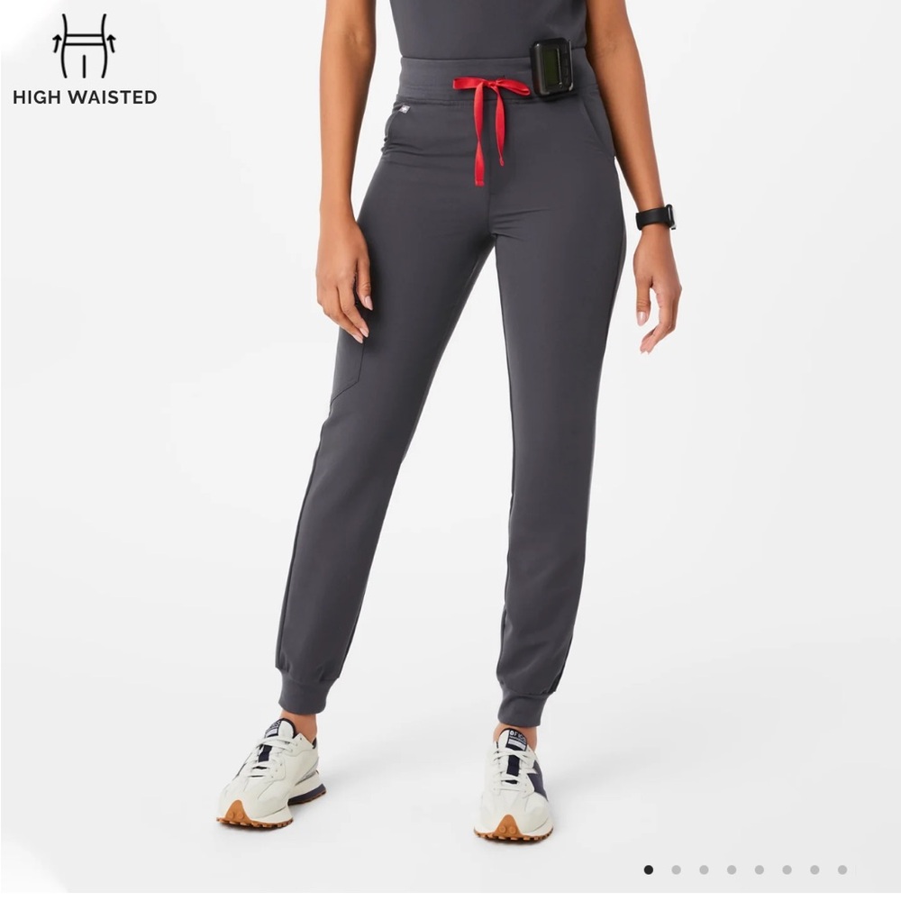 figs charcoal zamora joggers - xs petite
